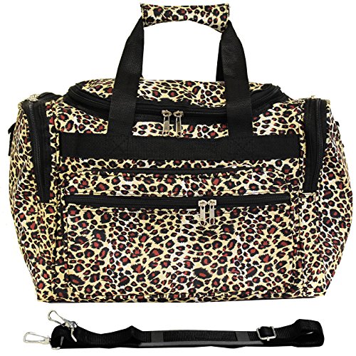 World Traveler 81T16-168 Duffle Bag, One Size, Leopard