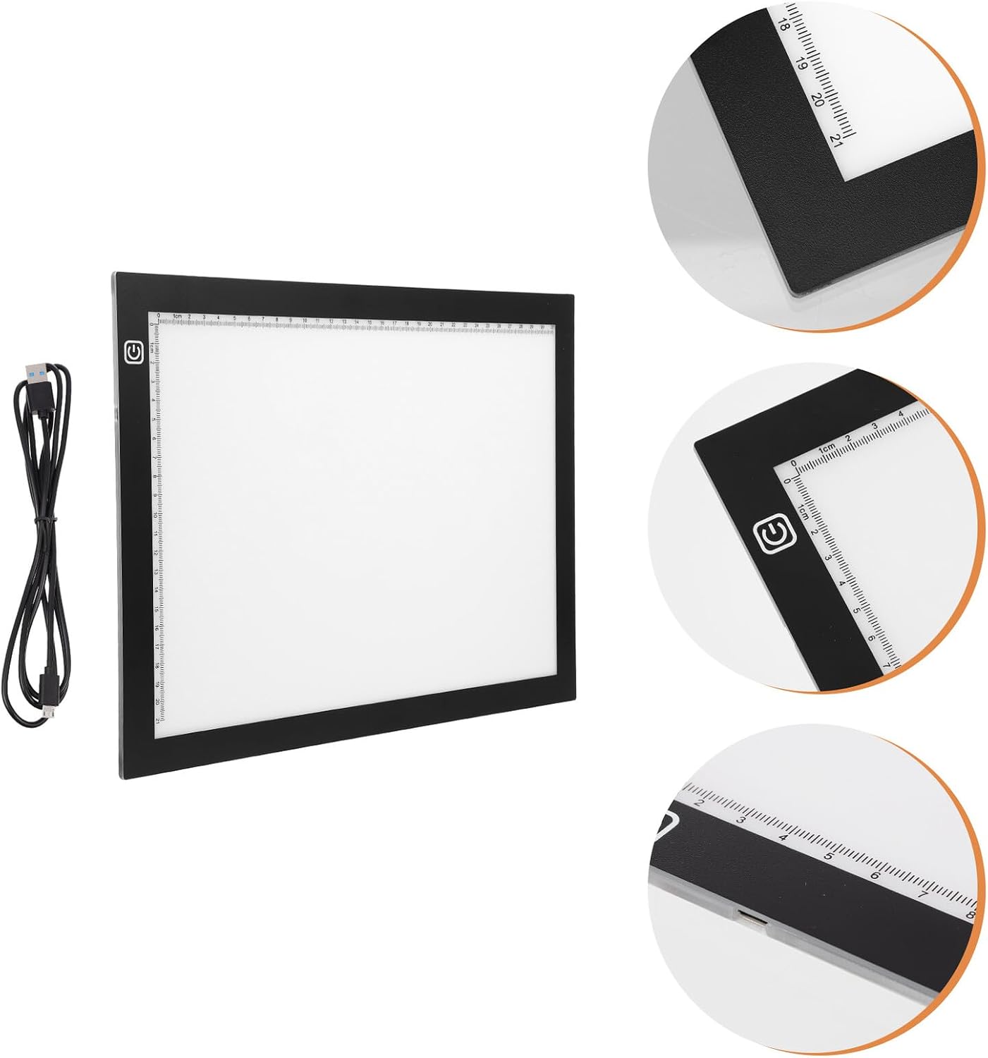 SUPVOX Professional LED Tracing Light Board with Brightness USB Powered Convenient Light Table for Artists Animation Comics Craft Drawing and Copying