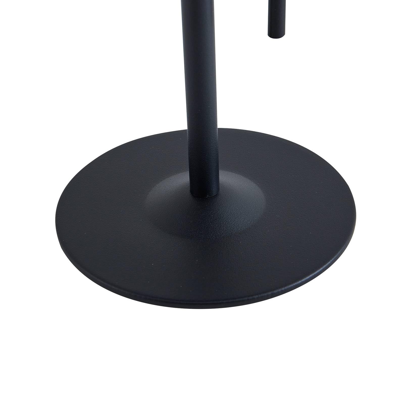 Lindby LED Solarleuchten Hilario dimmbar (spritzwassergeschützt in Schwarz aus Metall (1 flammig,) - Solarlampe Solarleuchte Garten