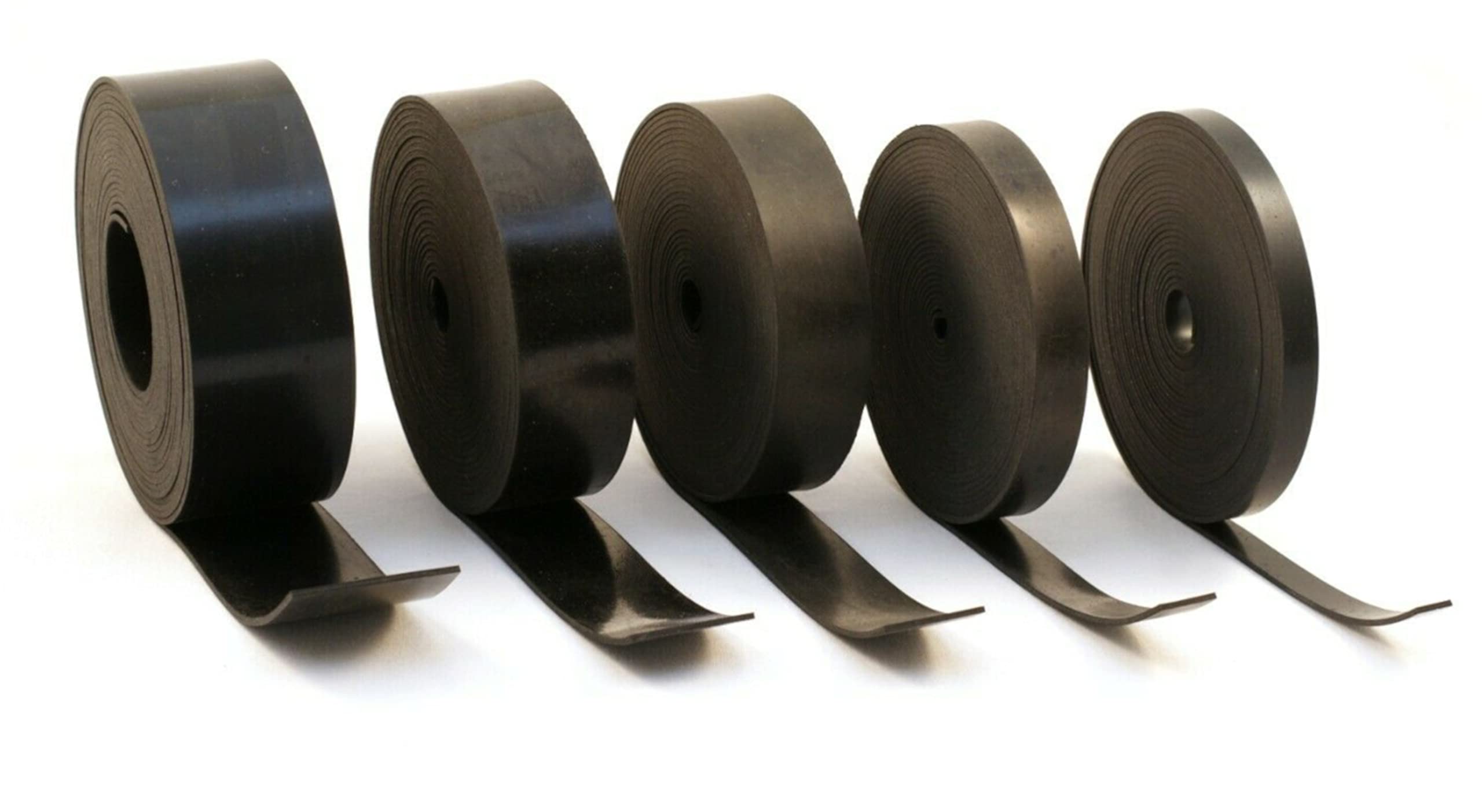 Solid Neoprene Rubber Strip - Various Widths Thickness and Lengths (5mm Thick, 50mm x 5 metres)