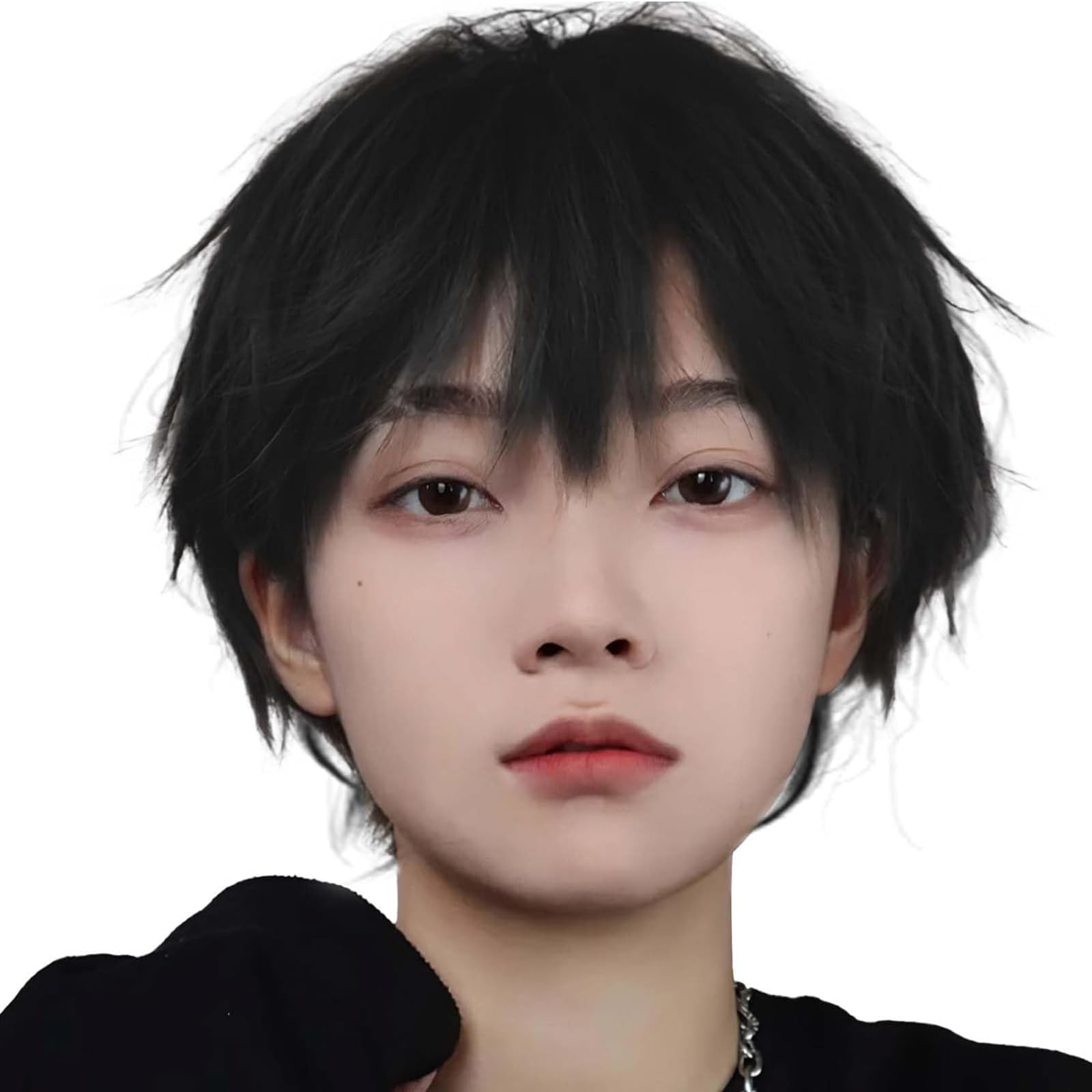 Amazon.co.jp: ウィッグ ショート男 男装 フルウィッグ ショートヘア