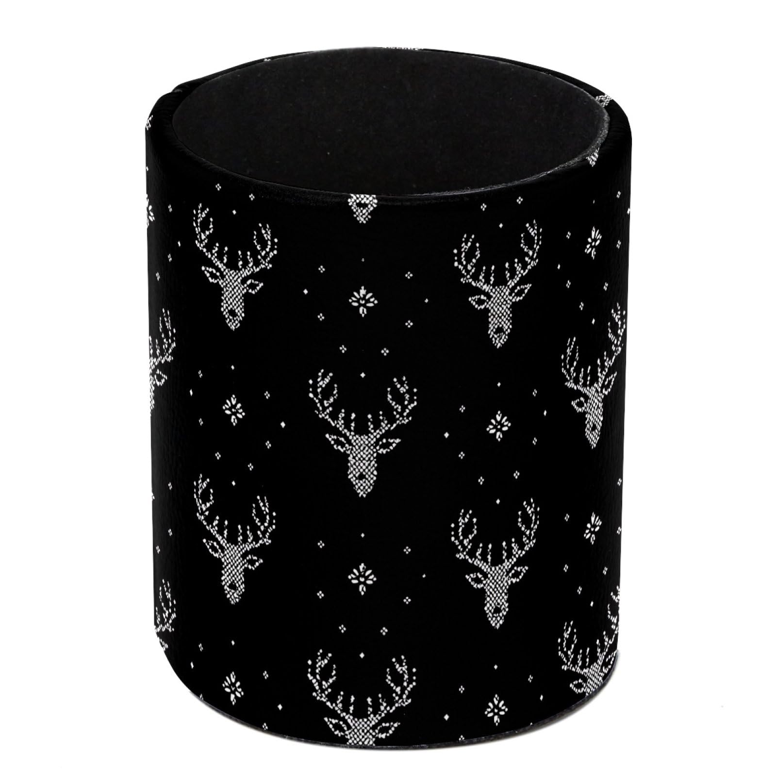 FWJZDSP Elk Pencil Cup Pen Organizer Makeup Brush Holder for Office Home Countertop Desk Accessory Storage