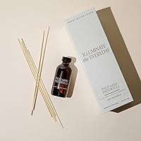Vista 2 de Sweet Water Decor Palo Santo Patchouli Amber Reed Diffuser Set Clove, Vanilla, Patchouli, Sandalwood Spa Scented Diffusers Air Freshener