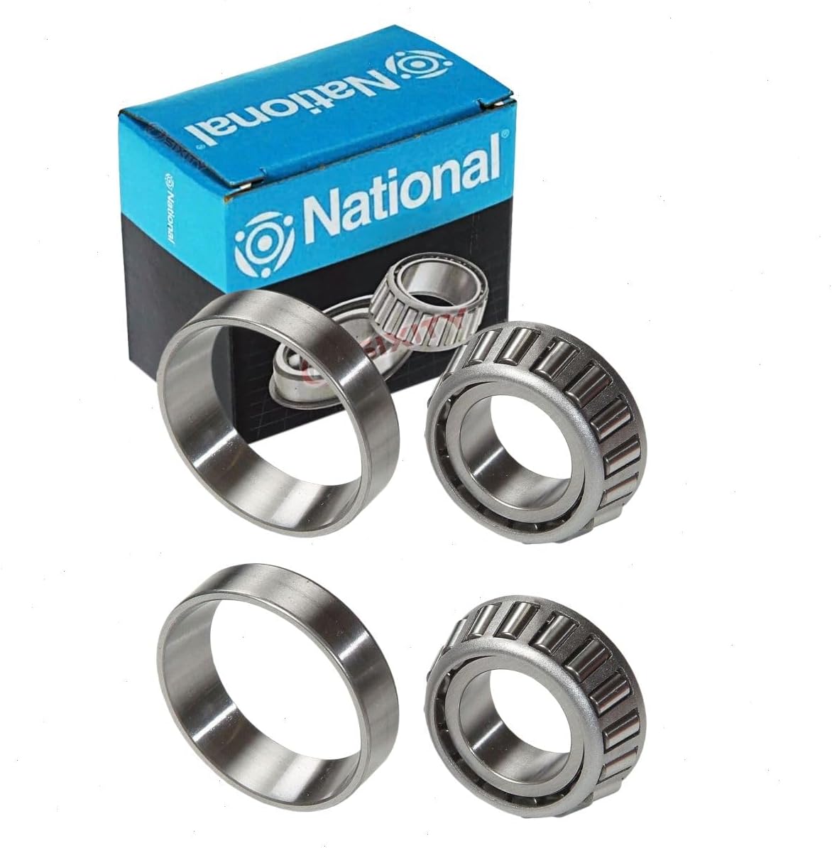 2 pc National Outer Transmission Input Shaft Bearings compatible with Chevrolet Cruze 2011-2018