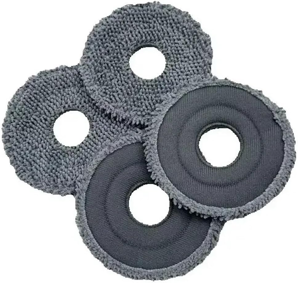 Original Mop Cloth, Compatible for Roborock Q revo Curv / G20S UItra / S80s Ultra / S85s Ultra, 4PCS Vacuum Cleaner Parts