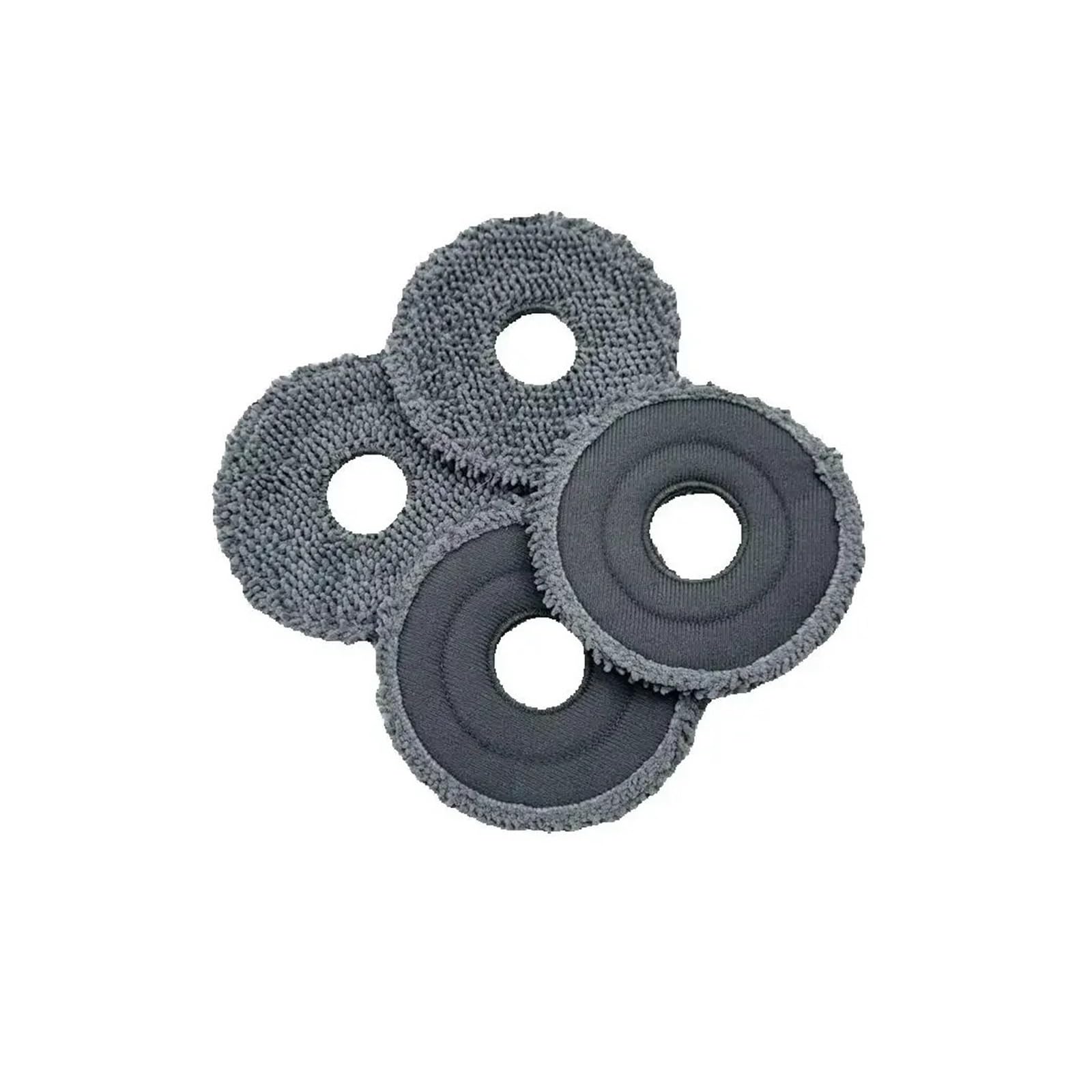 RANJIAO Assembly Mop Cloth, Compatible for Roborock S80 / S85 MAXV UItra/Q Revo0 / Q Revo5 / Q Revo Maxv, 4PCS Vacuum Cleaner Parts