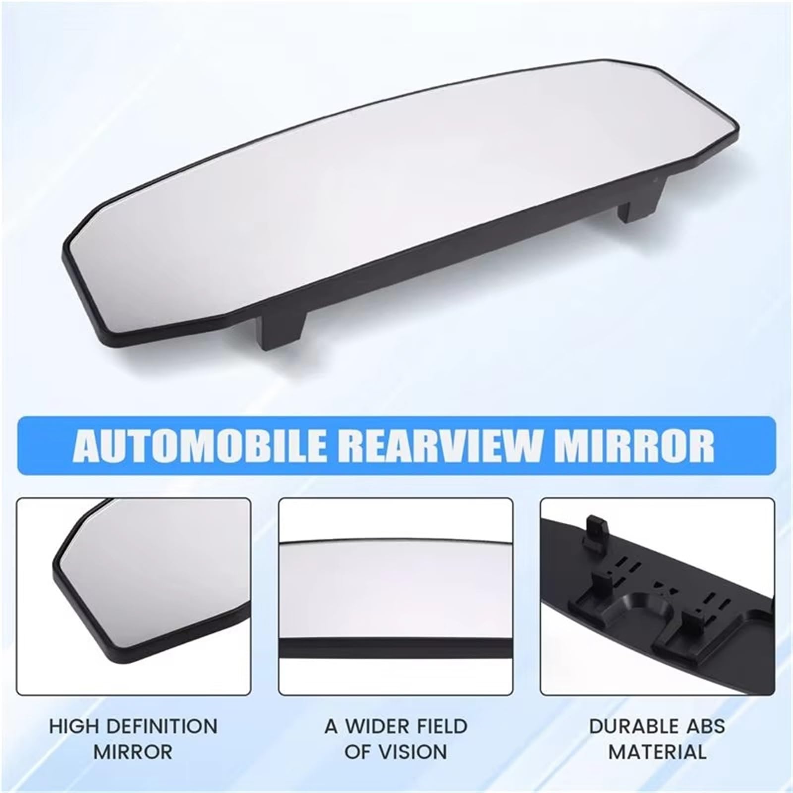 Rétroviseur intérieur Rétroviseur Intérieur Voiture Précis Pour Bébé Angle Convexe Anti-éblouissement Moniteur Auxiliaire À Large Miroir intérieur Voitures