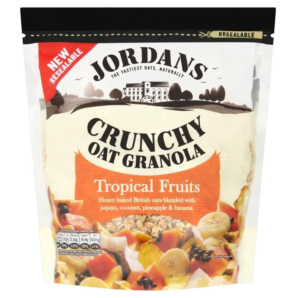 Jordans the Original Crunchy Oat Granola with Tropical