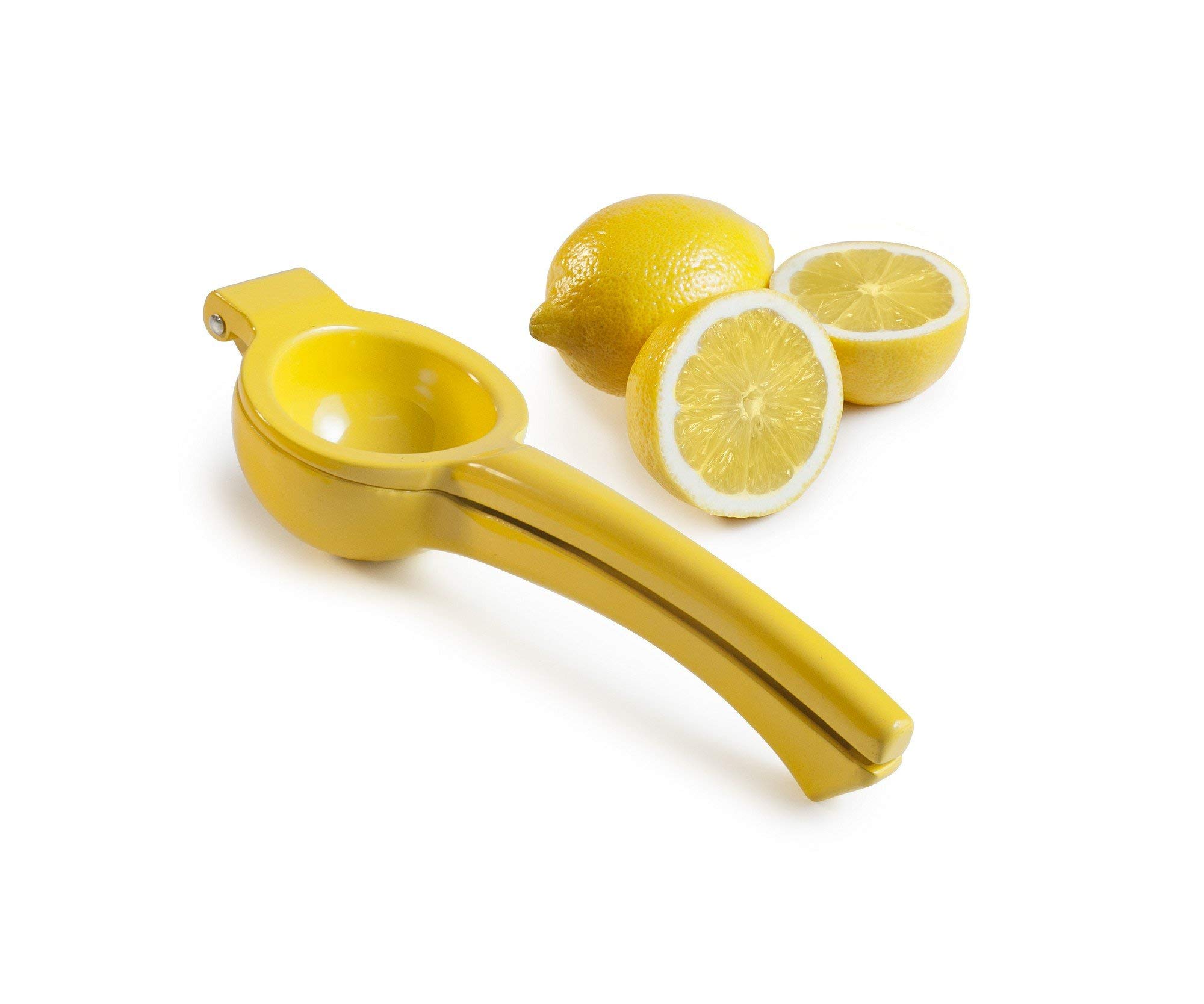IBILI Lemon Squeezer Aluminium Yellow 10 x 10 x 18 cm