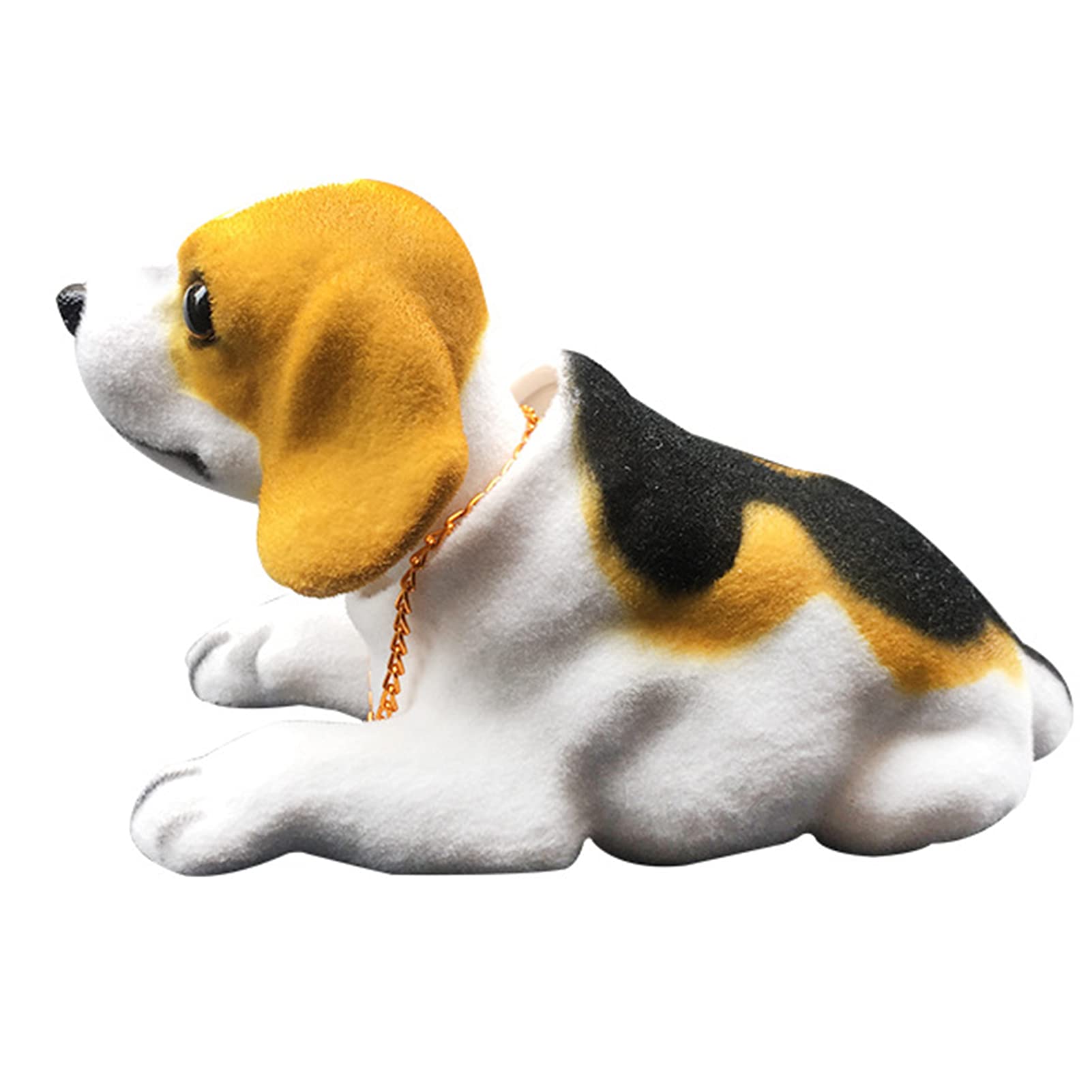 Bobbleheads de Chien pour Tableau de Bord de Voiture, résine Bobblehead Décorations de Voiture de Chien Décorations de Tableau de Bord de Voiture d'intérieur Ornements de décoration(Beagle)