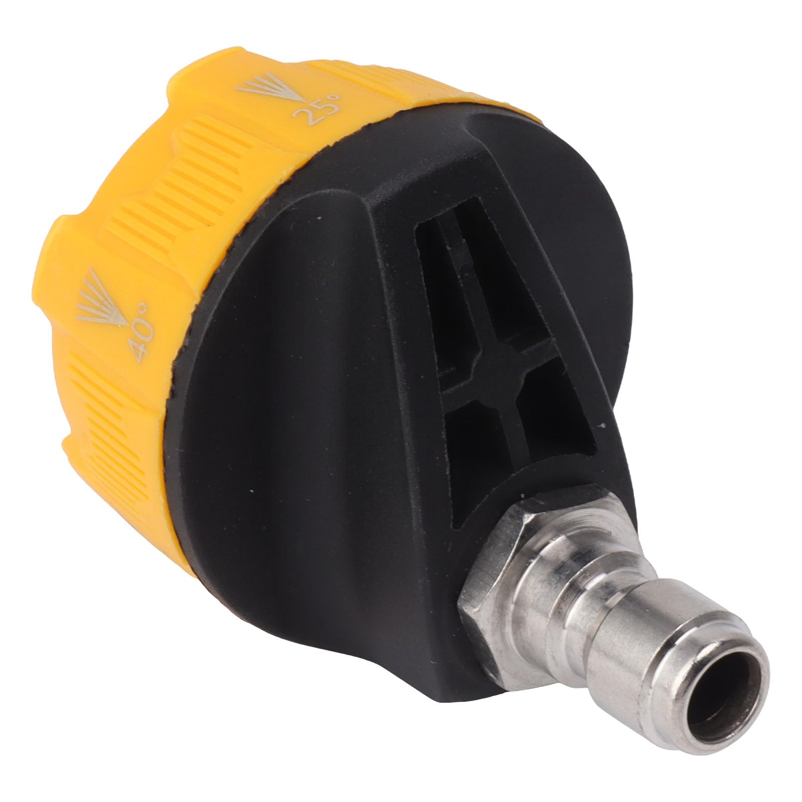 6-in-1 Hochdruckreiniger-Sprühdüse – 1/4 Zoll, Bis 4000 PSI, Verstellbar (0°–40°) | Für Auto, Garten & Haus