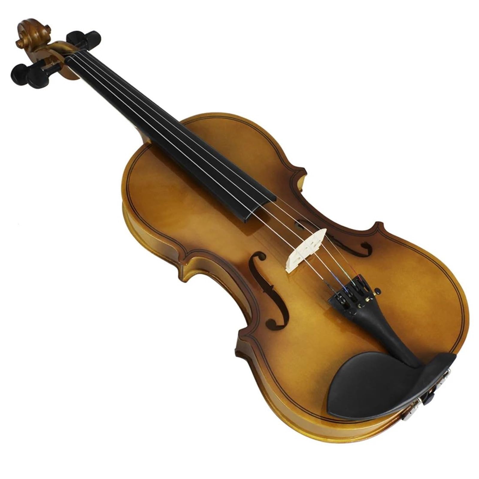 Violino Acustico 4/4 In Stile Retrò Per Principianti Di Con Archetto/custodia