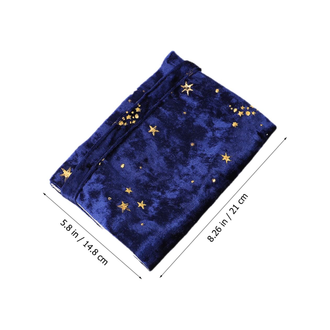 SHINEOFI 2pièces Housse De Tissu Pour Couverture Décorative Étoilé Idéale Pour Journaux Et Carnets Facile à Utiliser Et Élégante