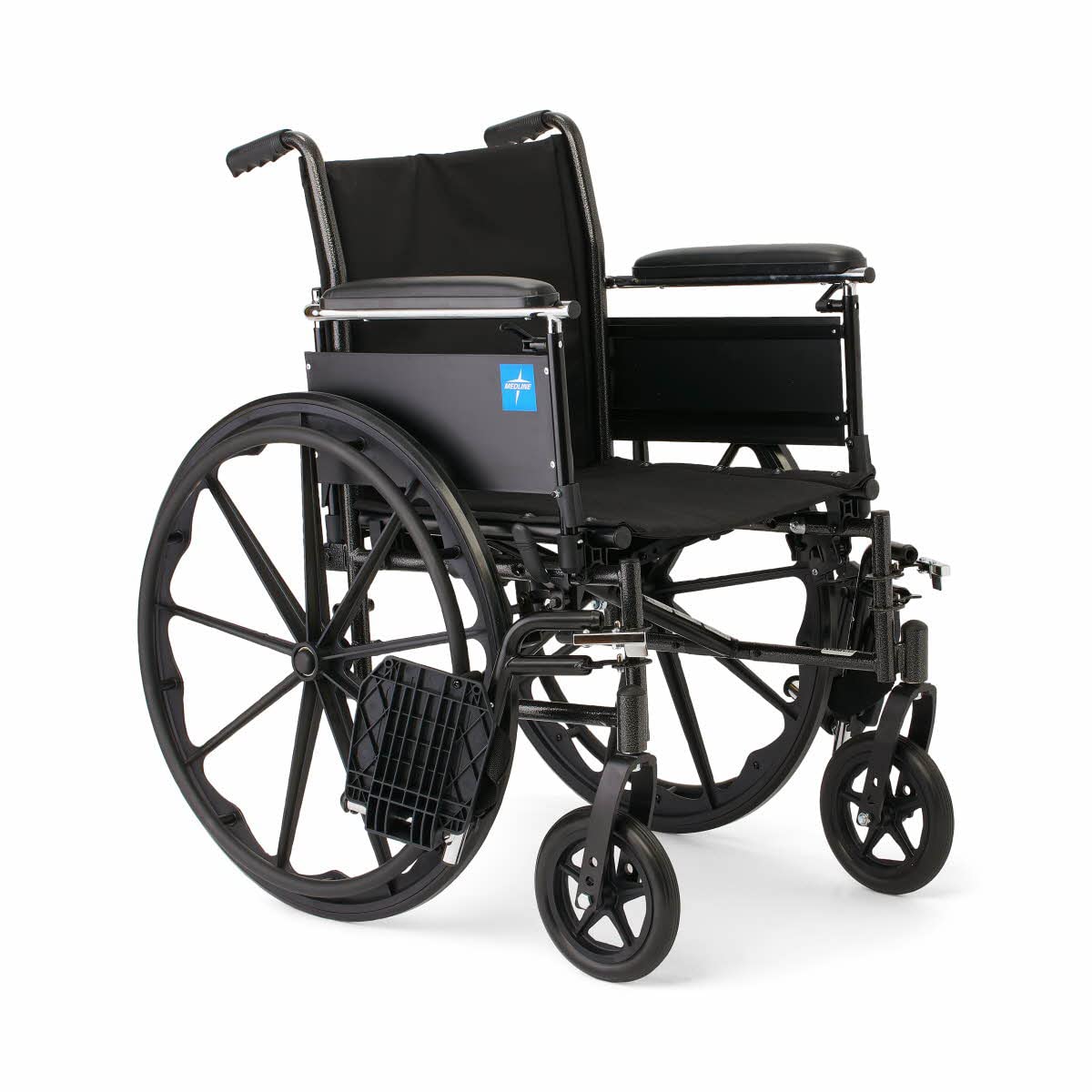 Photo 1 of ***USED - NO PACKAGING***
Wheelchair, Full-Length, Height Adjustable, Swing Back and Removable