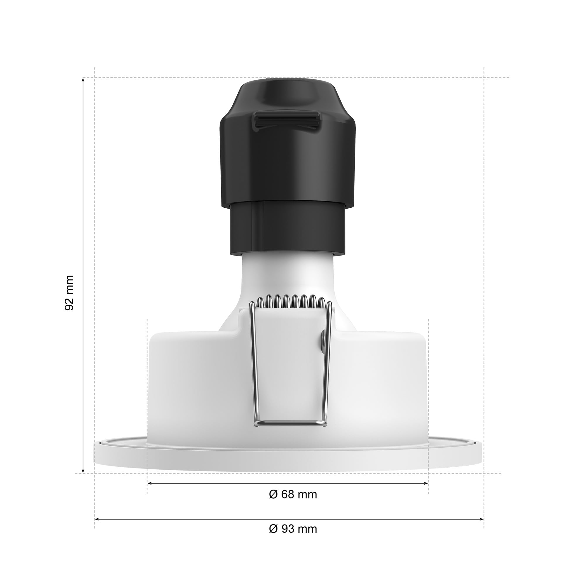 Philips Hue White&Color Ambiance, Spot Encastré Xamento, Pack de 1, Blanc