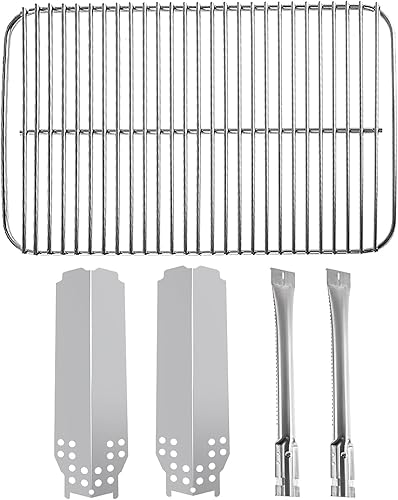 BQAMX - Piezas de repuesto para parrilla Charbroil Classic 280 de 2 quemadores 463672717 463672817, G320-0200-W1 G215-0203-W1 Piezas de parrilla de