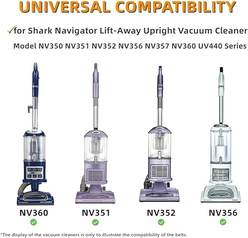 Miniatura 3 de Manguera de repuesto para aspiradora Shark Navigator Lift-Away NV350 NV351 NV352 NV356 NV356E NV357 NV360 UV440, repuesto de pieza n.º 193FFJ