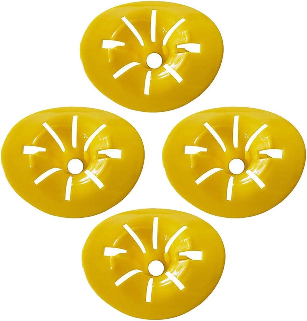 JOCXZI Wasp Trap - Pack of 4 Wasp Traps Insect Trap, Plastic Hornet Trap, Flower-shaped Insect Trap, Wasp Catcher for Building Yourself, Wasp Protection, DIY Wasp Repellent for Craftsmen