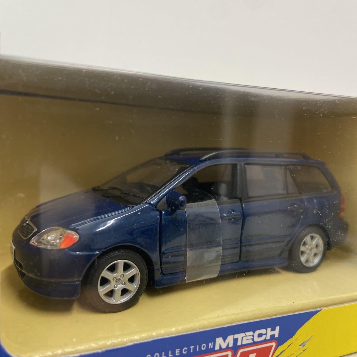 Amazon | MTECH 1/43 ミニカー Corolla Fielder Blue エムテック