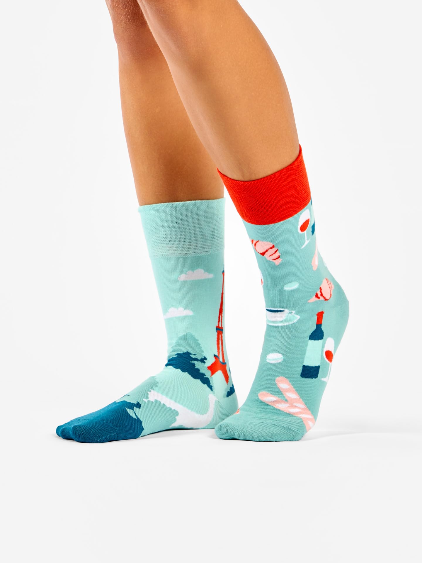 Dedoles Calzini Unisex Donna Uomo & Bambini Calze Cotone con tanti Design divertenti Calcio Bicicletta Piante Cavalli Regalo sinistra destra diversi