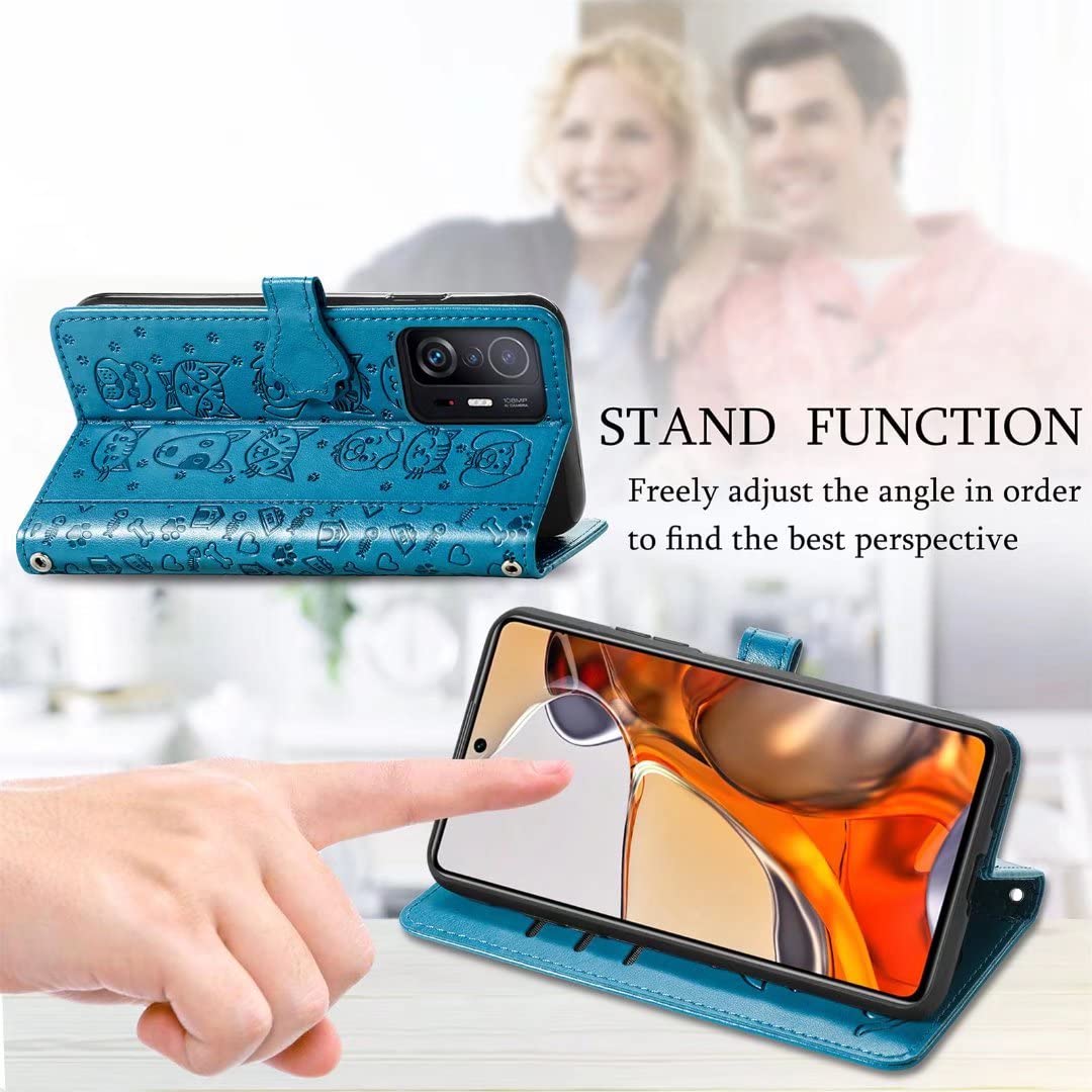 RonRun per Cover UMIDIGI G5/ UMIDIGI G5A, con Chiusura Flip Cover Magnetica Funzione Stand Elegante Protettivo Case Nero