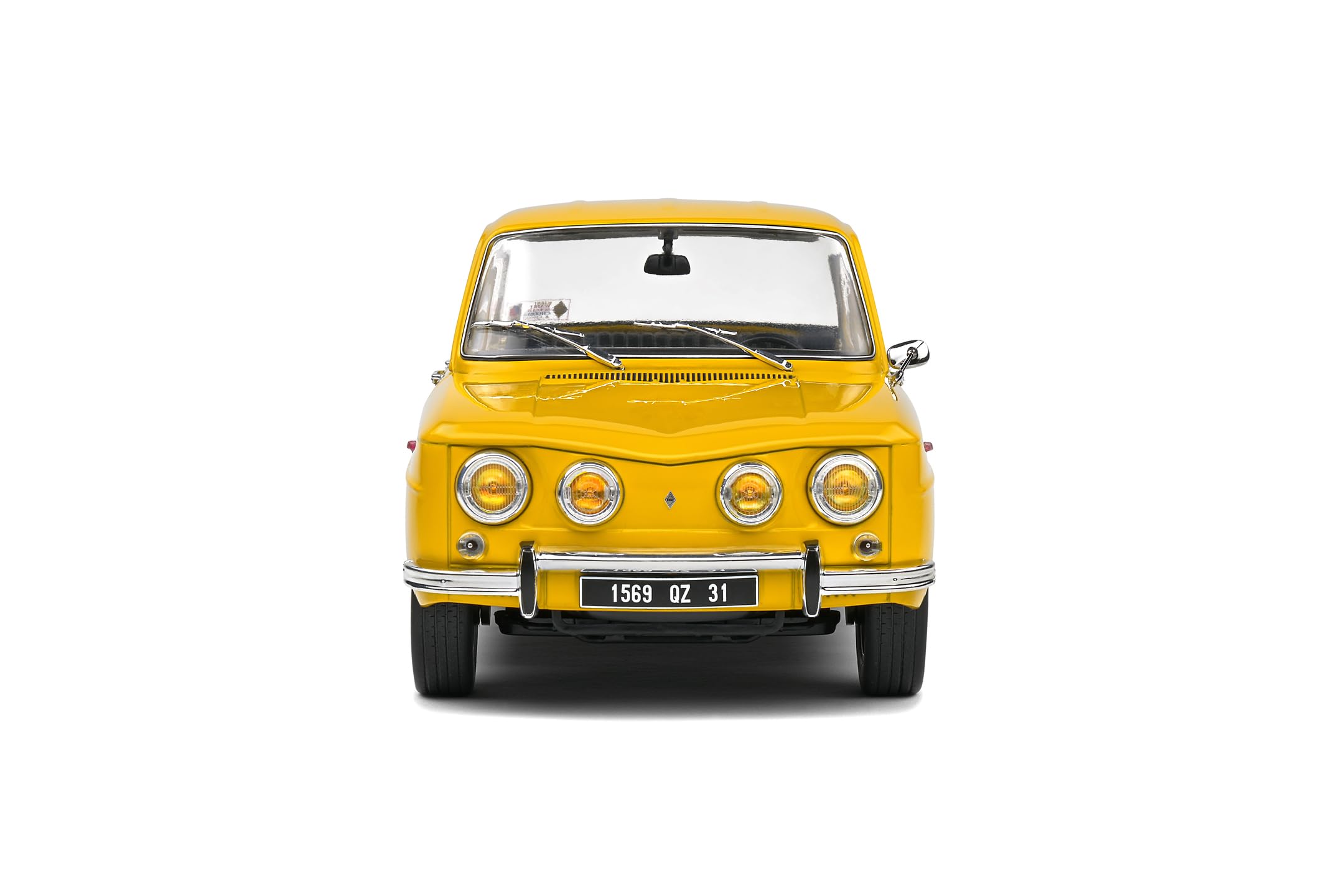 Solido Model Car Scale 1:18 Renault 8S Yellow : Amazon.in: Toys