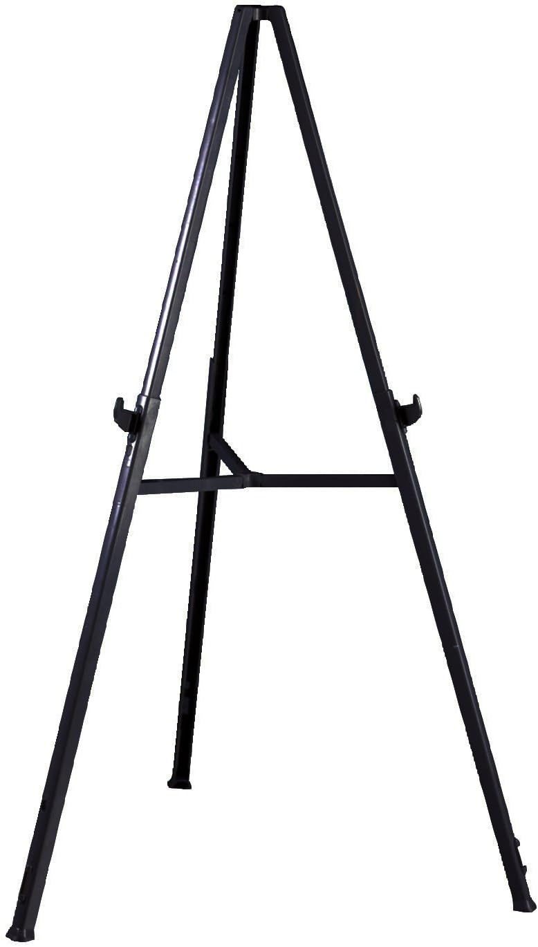 Ghent 19250 Triumph Folding Display Easel- 37"- 62" adjustable hieght for table top/floor, gray