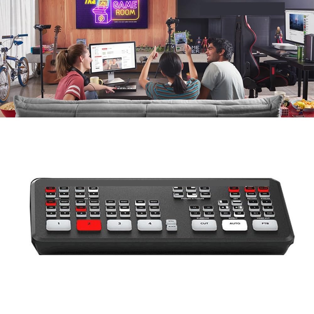 Digitalkonverter, Mini Pro / Live Stream Switcher Multi-View und Aufnahme | [](Mini pro)