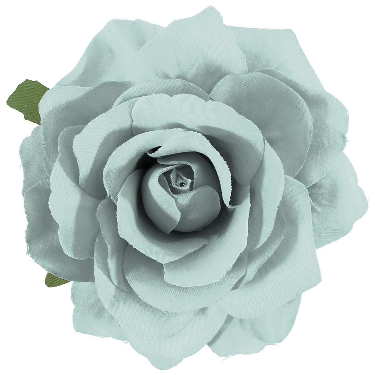 Mecool Fermaglio A Fiore Per Capelli 10 Cm | Rosso Scuro | Accessorio Per Matrimoni, Feste, Damigelle | Floreale In Poliestere - 5