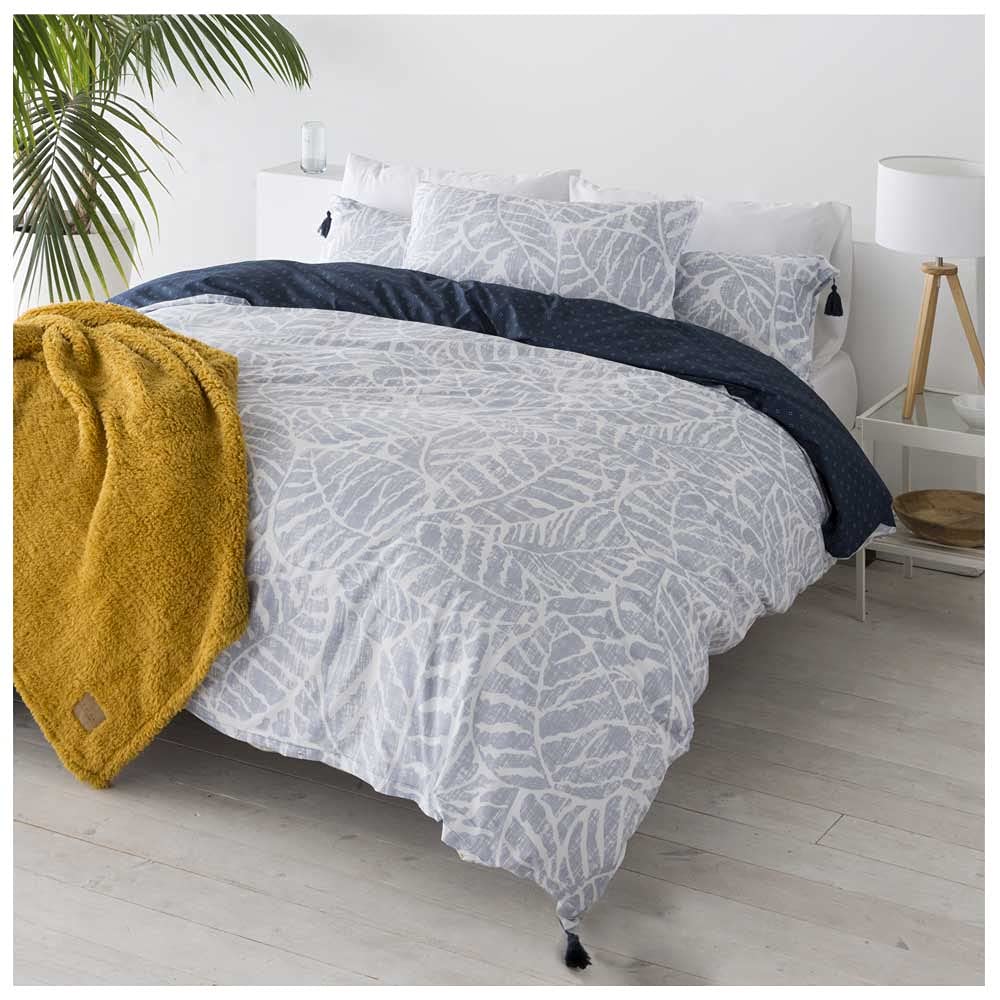 COTTON ARTean Funda Nordica Reversible ARTEDO Cama de 150 Cierre con Botones HIPOALERGENICA