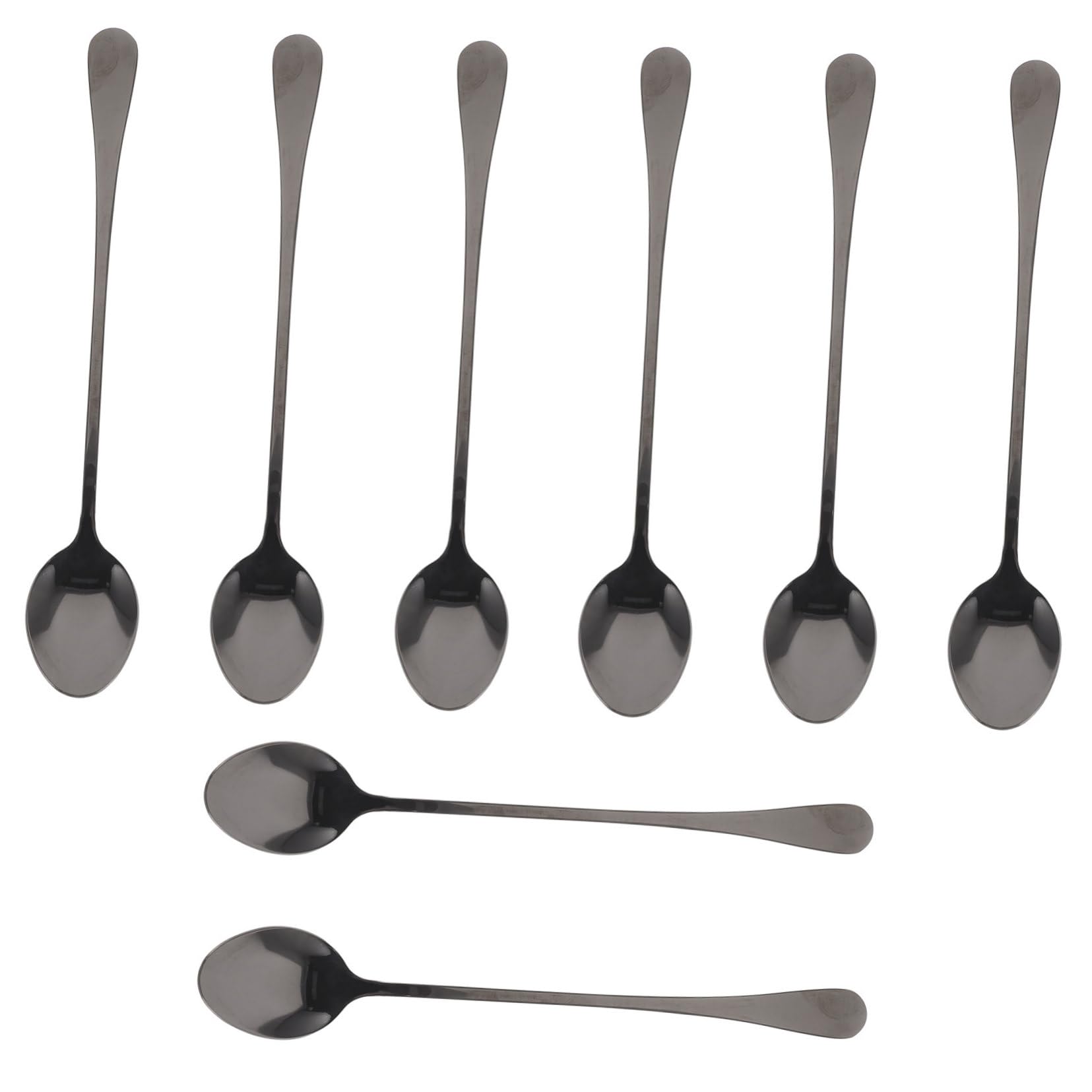 ABOOFAN Menglepels Metalen Schep Ijskoud Koffie Mixer Metalen Kooklepel