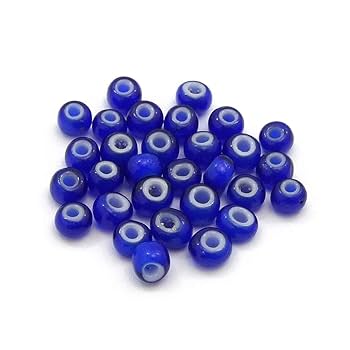 Amazon | 【青/ブルー】 (5mm) ホワイトハーツ/インディアン