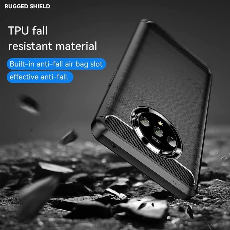 Image of Hybrid Carbon Fiber Back Case for OnePlus 7T (Black)