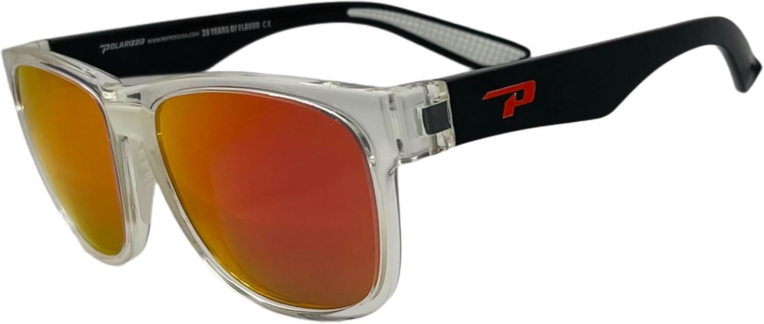 Peppers Unisex Lifestyle Rectangular Sunglasses