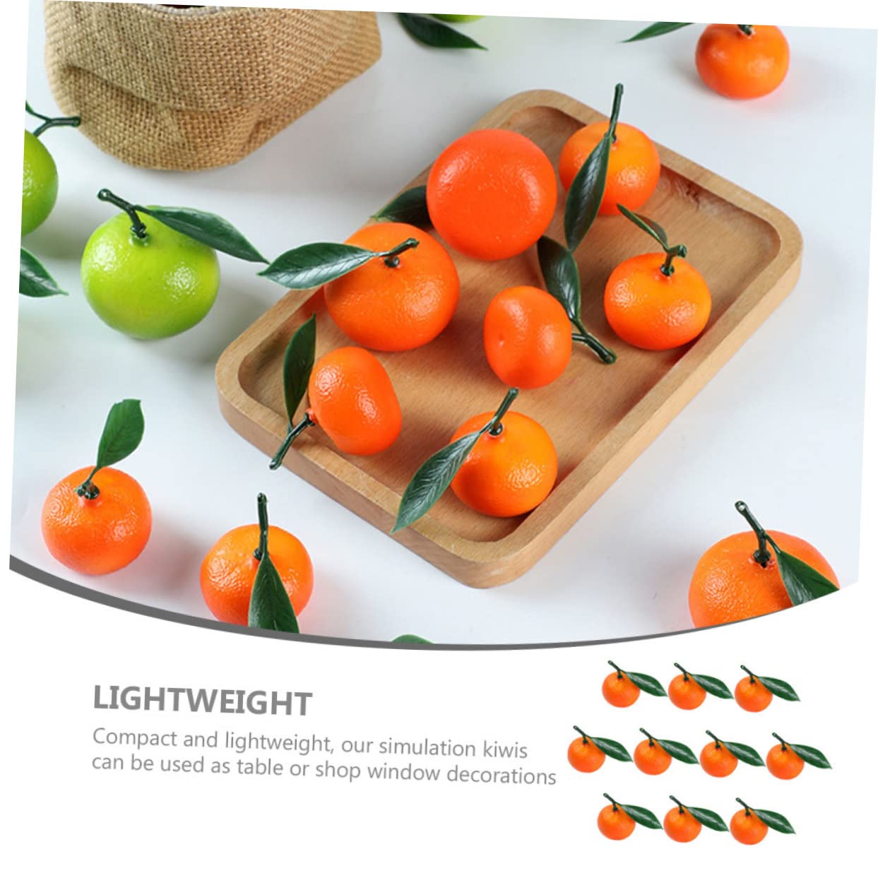 50stücke Künstliche Orangen Modelle Realistische Schaumfrüchte Für Fotografie Heimdekoration Und Spielzeug Für Kreative Arrangements Und Veranstaltungen