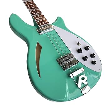 エレキベース ブルー 4弦 Amazon | ブルー セミホロー エレクトリック ベースギター - 4弦