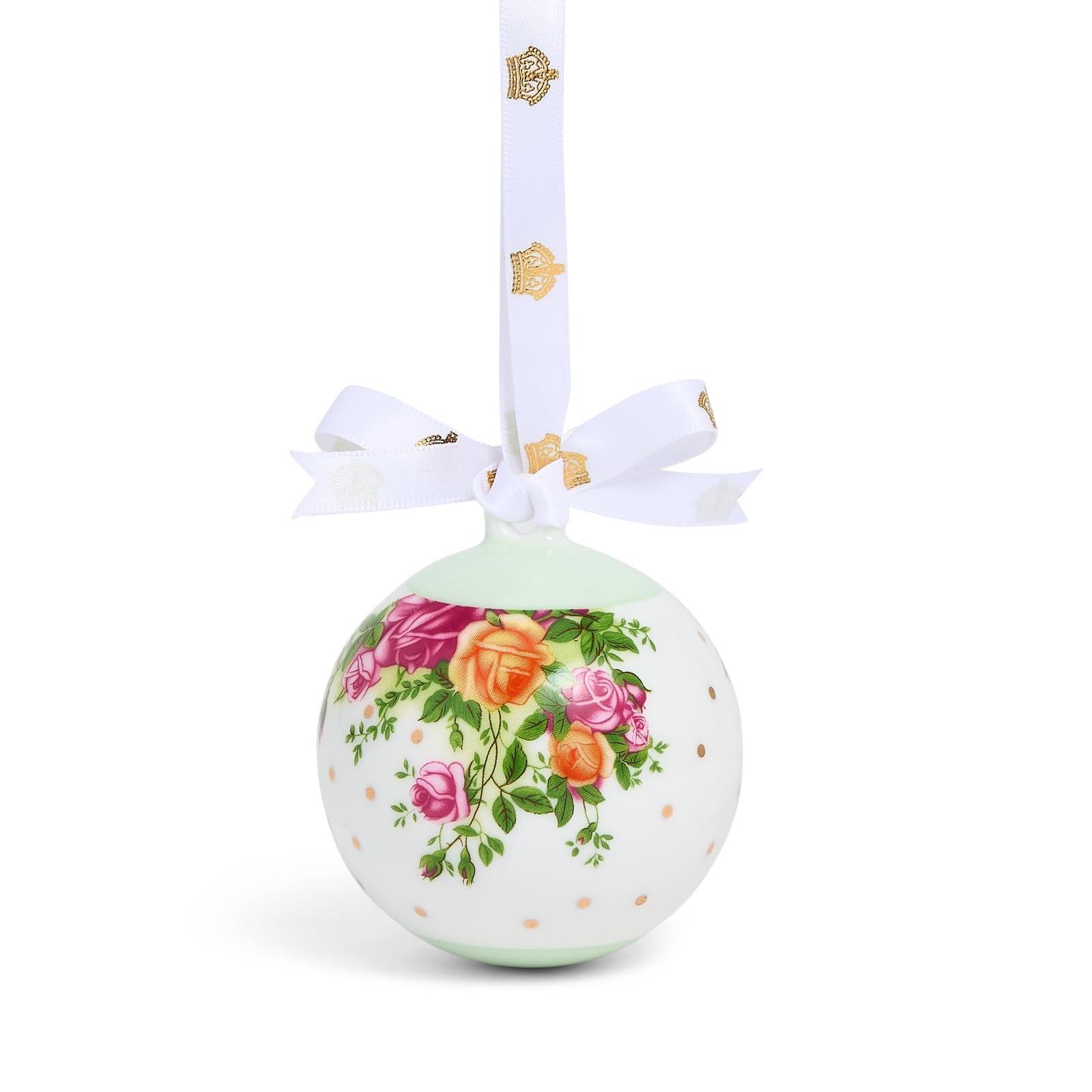 Royal Albert 1079433 Hanging Ornament, Porcelain, White