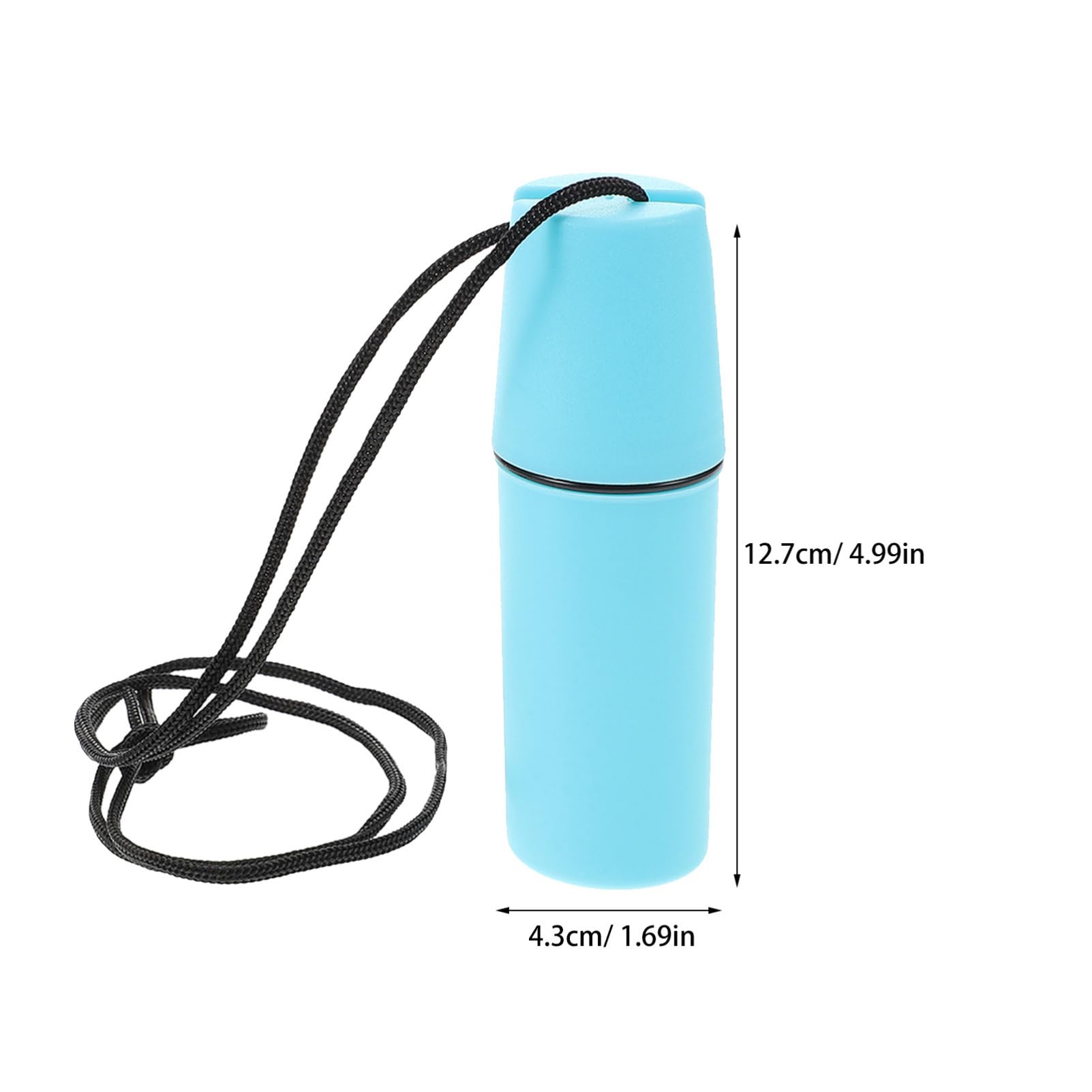 Toddmomy 2pcs Diving Dry Box Lightweight Portable Watertight Case for Surfing Canoeing Kayaking Plastic Storage for Beach Activities