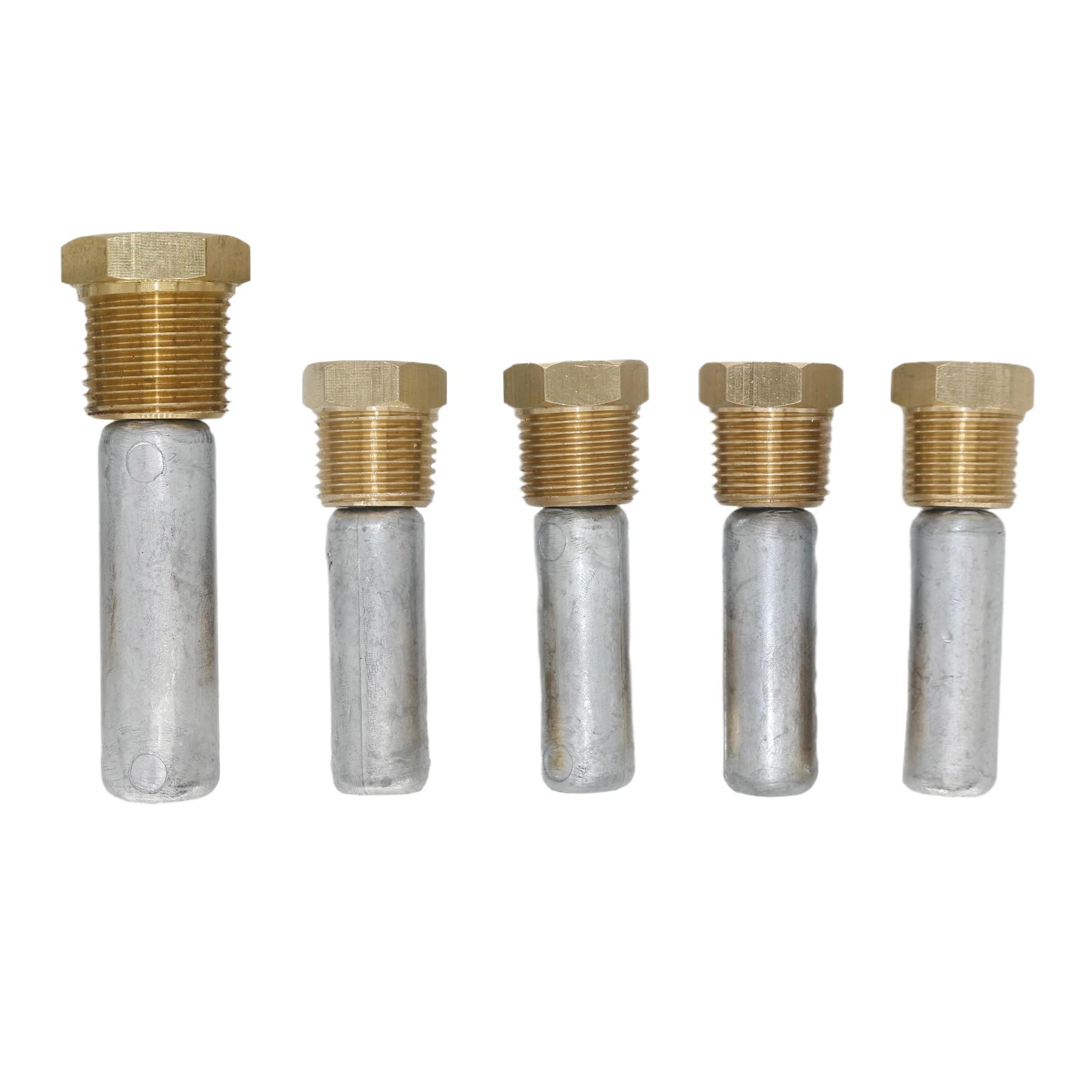 Anodo di Zinco da 5 Pezzi Compatibile con Modelli di Navi Marine Modelli di Motori fuoribordo 6LY 6LP 4LHA per Il Numero di Parte 119574-18790 119574-44150