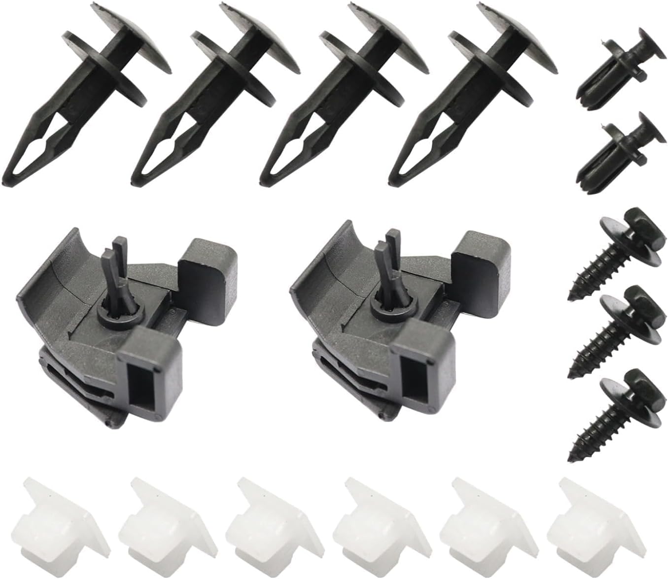 A Set of Clips to Fix Front Bumper Replace 15078238 1507-8238 Compatible with Toyota Corolla 2009 2010 2011 2012 2013 2014 2015 2016 2017 2018 2019 Front Bumper Clips Fix Kit