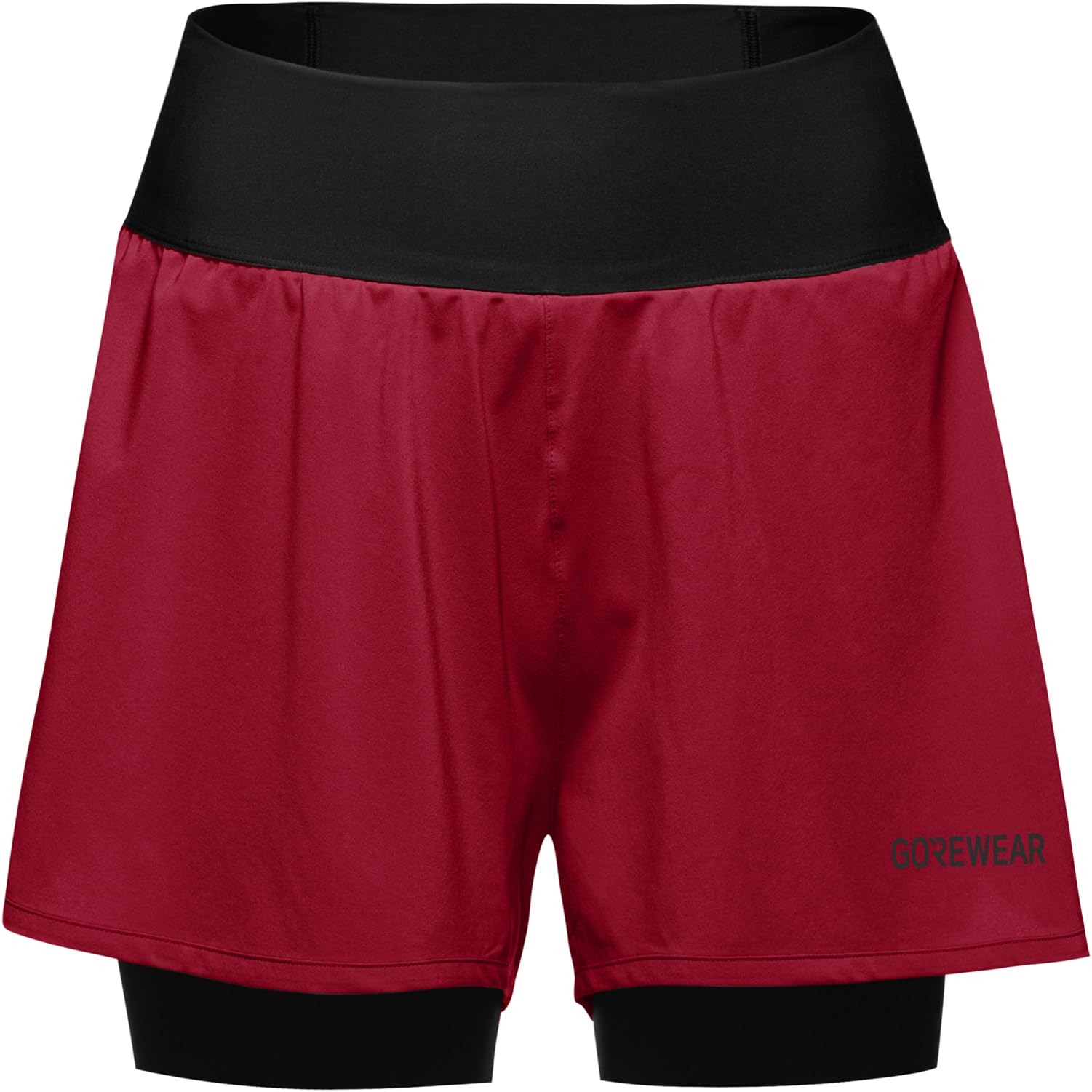 GORE WEAR CONCURVE 3” 2in1 Shorts Womens, Utility Red/Black, S
