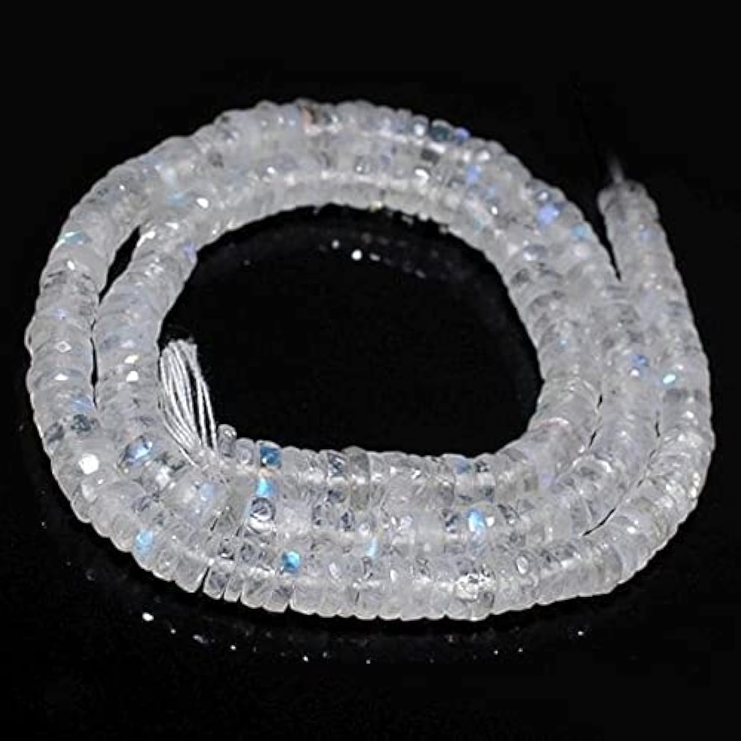 Faceted tyre beads rainbow Heishi de 5mm aux reflets éclatants pour joaillerie