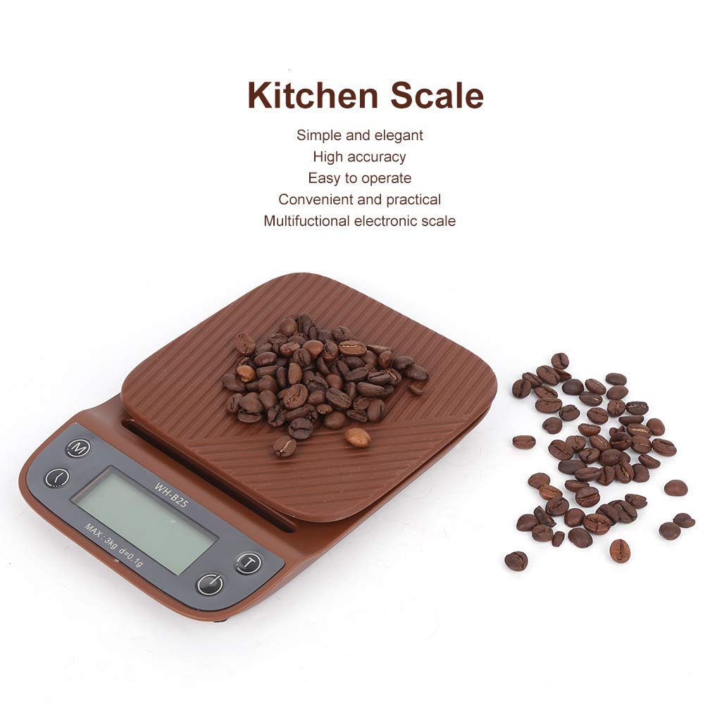 Bilancia Da Cucina Digitale BestAlice, 5kg/1g, Alta Precisione, Ricaricabile USB, Impermeabile, Display LCD - 4