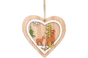 Heart Ornaments for Christmas Tree
