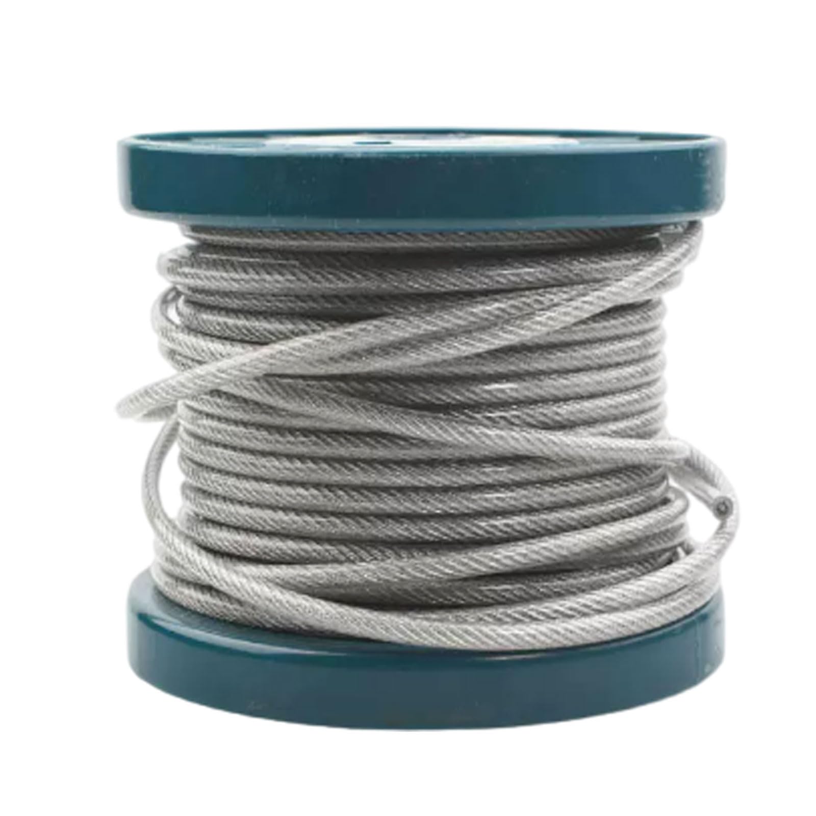 Câble métallique en acier inoxydable 304 de 5mm et longueur 40m à noyau 7x7 brins