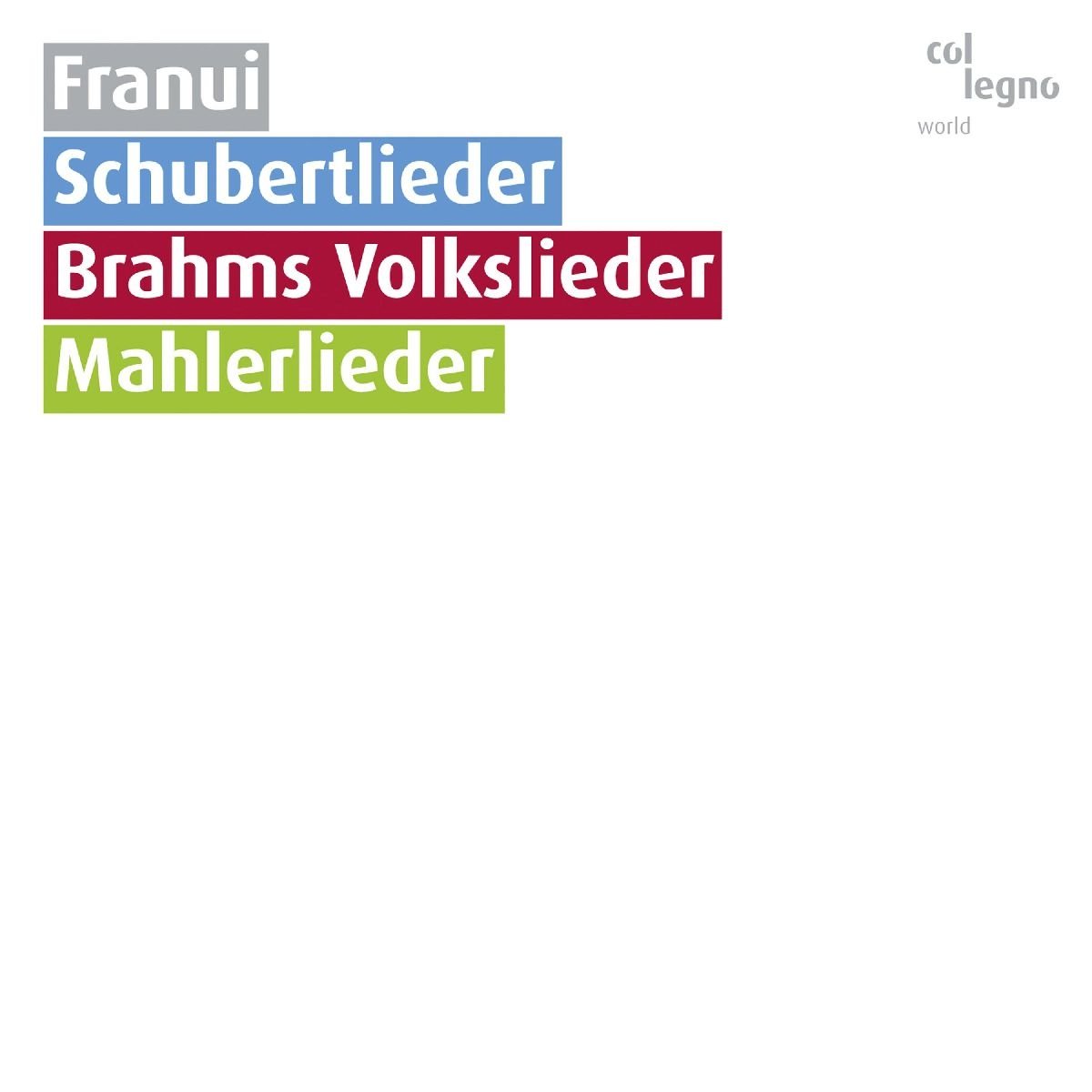 Liederbox (Schubert/Brahms/Mahler)