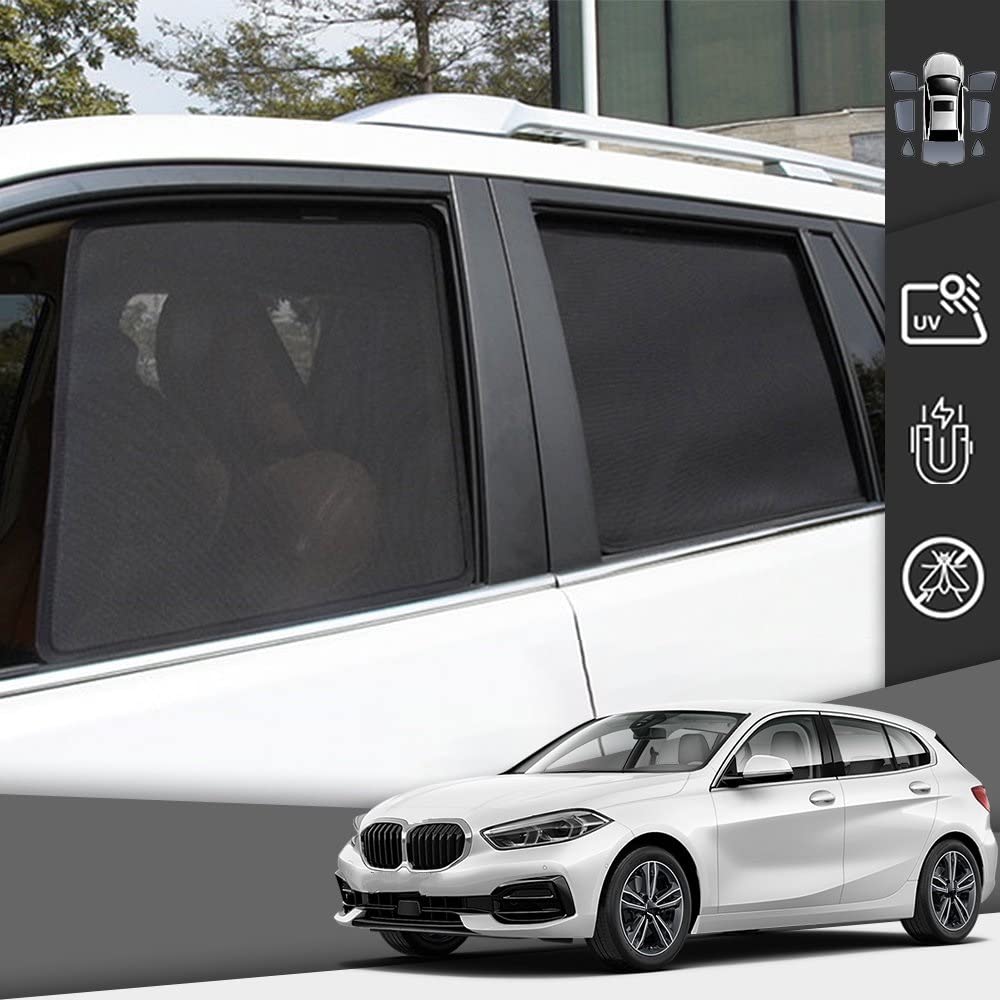 Parasol Coche Delantero Para BMW 1 Series F40 2019-2024 Parasol Coche Protector Magnético Parabrisas Delantero Cortina Lateral Trasera Parasol Ventana Parasol Luna Coche ( Talla : Front Windshield1 )