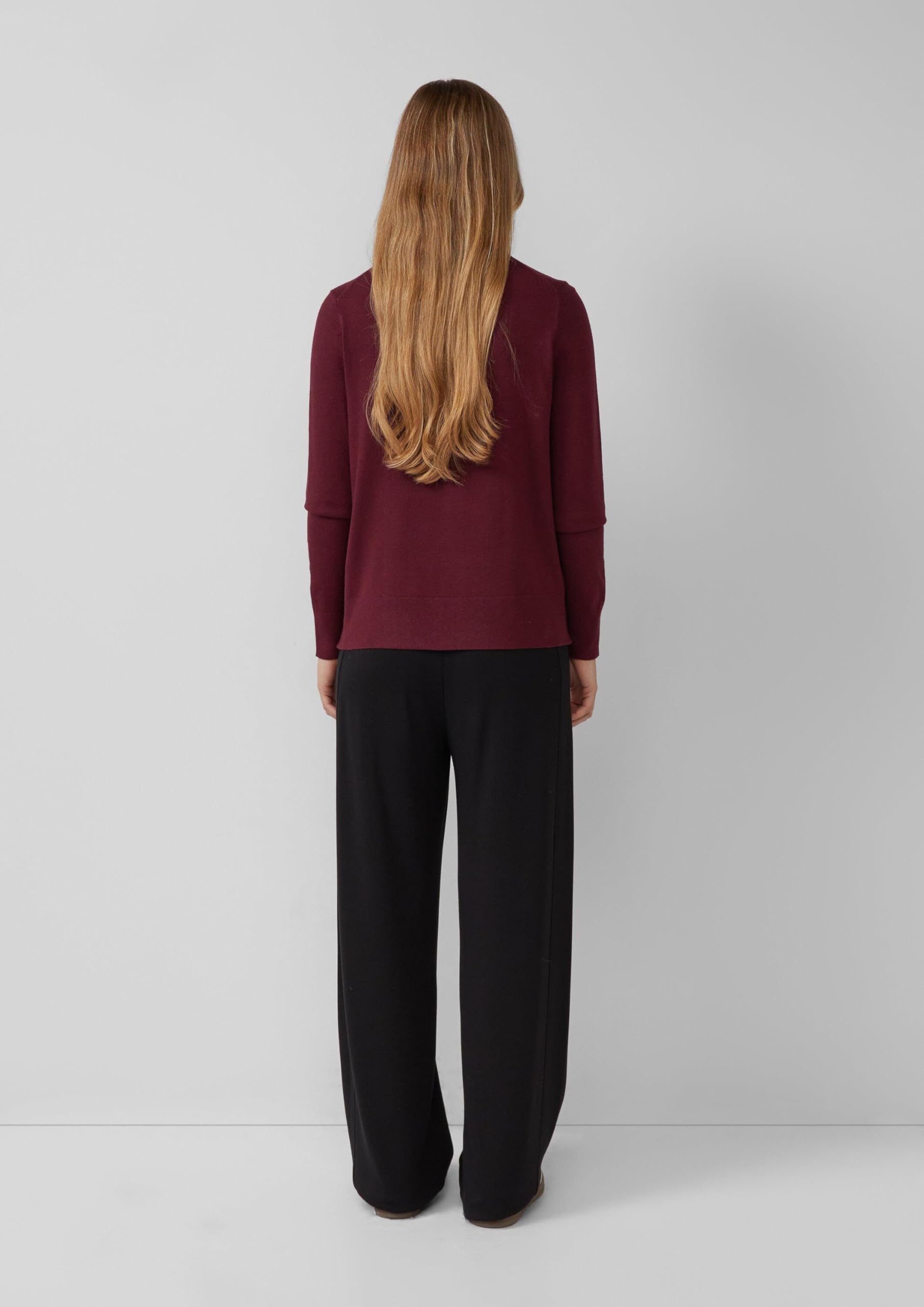 s.Oliver Longsleeve im Slim Fit mit Rollkragen