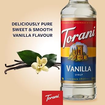 Torani Vanilla Syrup (750 mL /25.4 oz )