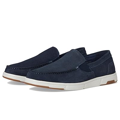 Nunn Bush Luca Moccasin Toe Venetian Suede Slip On Lightweight Comfortable Loafers Men